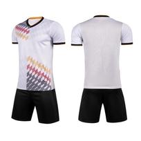 Spot new football jersey set, children's adult short-sleeved game training jersey, student sports jersey printing wholesale 4xs size (height 100-120cm) balta