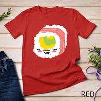 Kawaii So Cute Sushi Funny Anime Food Costume Shirt Unisex T-shirt 10 S