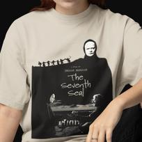 The Seventh Seal T-Shirt | Ingmar Bergman Cult Movie Shirt, Vintage Arthouse Film Tee 3XL