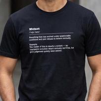 Mutant Funny Dictionary Definition Shirt Typography Tee Sarcastic Offensive Humor T-Shirt 2XL