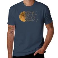 Bitcoin Logo Binary Cryptocurrency Gold Tshirt Tshirt Relaxed Fit Casual Short Sleeve Top S