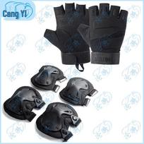 Tactical Hard-Shell Knee and Elbow Pad Set