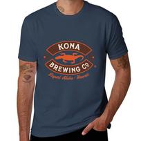 BEST SELLER Kona Brewing t TShirt t shirt Unisex casual t shirts with prints TShirt 3XL brown