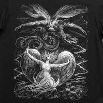 William Blake Red Dragon T-Shirt – Revelation Biblical Art Tee S