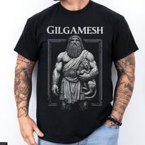 Gilgamesh T-Shirt: Ancient Mesopotamia Hero Tee | Epic of Gilgamesh Shirt | Sumerian King | Ancient History Gift 2XL