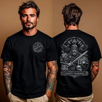Harald Hardrada T-Shirt: Viking Warrior Shirt | Norse Mythology Unisex Tee | Nordic Pagan Shirt | Haardrade Shirt | Viking lovers Gift M