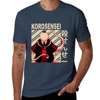Koro Sensei Vintage Art Tshirt Large Size Loose Casual Tee S