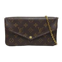[Pre-Owned] Felicie Pochette Classic Monogram Coated Canvas And Leather Three-In-One Chain Bag - Fair #1PKTGYH ONE SIZE