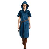 Hooded Cloak Robe for Costume Stage Performance M