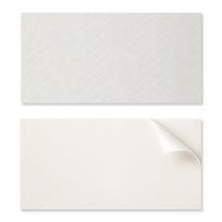 Decorative Vinyl Wall Tiles with Herringbone Pattern Print 10x40x20 Cm