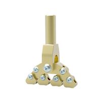 Guitar Fractal Fret Press Acoustic Electric Instruments Fret Press Repair Tool Guitar Thread Installation Pressure Head beige