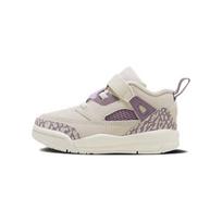 Air Jordan Spizike Low TD Lets Play! Baby Sneakers Cream Legend-Light-Brown Violet-Dust FQ3952-200 26