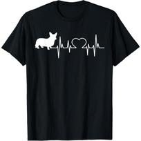 Welsh Corgi Pembroke Welsh Corgi Cardigan T-Shirt S juoda