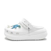 Crocs Crush Clog EVA Beach Pearl Accessories Summer Freshness Pendant Accessories Hole Shoes Unisex Light Blue 36-37 šviesiai mėlyna spalva