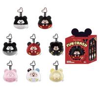 MINISO Mickey Mouse Fun Collision Collection Vinyl Plush Disney Mystery Boxes Single Mystery Box/Full Box 8 Pcs Doll
