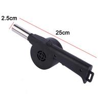 Portable Hand-cranked Air Blower Barbecue Fan Mini BBQ Grill Fire Bellows Hiking Picnic Camping Accessories Outdoor Activity Tools 2023