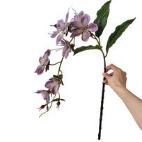 Artificial Jasmine Flower 31  Fake Hanging Flowers Faux Silk Flower Arrangement for Party Home Wedding Decoration violetinė