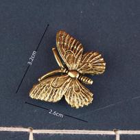 Brass Insect Ornament Collection: Dragonfly, Cicada, Cricket, Mantis, Bee Tea Pets.