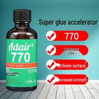 770 Surface Treatment, 7452 Fast Adhesive Accelerator, 7649 Threadlocker, 401 Cure Booster for Enhanced Strength