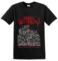 BLACK WITCHERY - 'Inferno of Sacred Destruction' T-Shirt 3XL