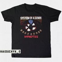System Of A Down Hypnotize Rock Unisex Black T-shirt Size S-5XL XXXXL
