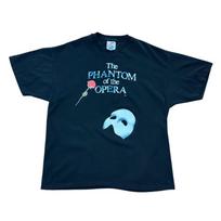Vintage 90s Phantom of the Opera Cult Classic Musical Theater Graphic T-Shirt L