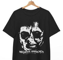Negative Approach T-Shirt | Vintage 80s Hardcore Punk Unisex Tee XL
