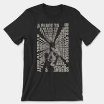 NEW A Place To Bury Strangers Live at Levitation Cotton Black T Shirt CM542 S