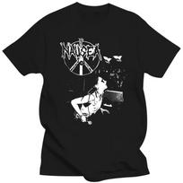 NEW Nausea Band Live In Tour Short Sleeve Heavy Cotton Black T Shirt CM762 M
