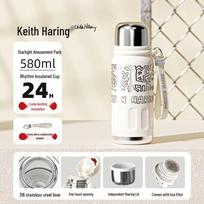 Germ Keith Haring Collection Insulated Stainless Steel Water Bottle