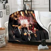 Nauja sofos-lovos antklodė Minkšta šilta Criminal minds 3D spausdinimo antklodės užvalkalas Vilnos pledas Suaugusiųjų vaikų antklodė 80x120cm(31x47inch)