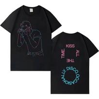 Vintage Harry Styles Kiss All The Time Disco Occasionally Album Graphic T-shirt Men Women Printed Tee Summer Casual Fashion Clothing Tops Streetwear 4XL