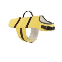 High Flotation Dog Life Jacket Adjustable Pet Surfing Costume Dog Swimming Clothes  for Dogs Cats S geltona