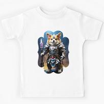 The warrior corgi Kids T-Shirt 160