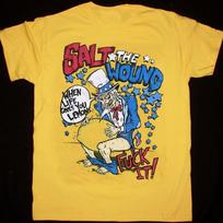 NEW Salt the Wound Band Album Short Sleeve Yellow All Size Shirt AM175 XXL