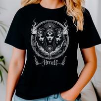 Hecate Greek Mythology Goddess T-Shirt, Witch Gift Tee, Pagan Graphic Shirt, Occult Symbol Top, Wiccan Clothing, Hekate Shirt Gift for Her S