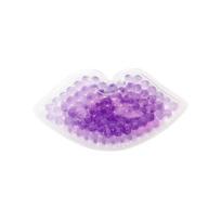 Lip Shape Bead Ice Pack Reusable Hot and Cold Compress for Face Multiple Colors one size violetinė