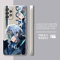 Case For Samsung Galaxy A53 A42 A33 A52s A73 A13 A12 A13 A32 A52 A23 A72 A22 Tpu Silicone Square Liquid Cover Game People Samsung A13 5G