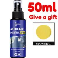 Motorcycle Helmet Spray: Hydrophobic, UV-protective, and anti-fog nano-coating - suitable for all helmets, visors, and glass. blue