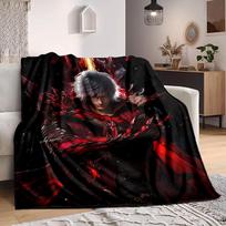 1PC Devil May Cry Blanket Soft Warm All Season Throw for Sofa, Bed, Car, Office Vibrant Colorful Design, Durable & Cozy Gift 80cm×120cm