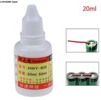 20ml stainless steel liquid flux paste-like flux liquid solder water durable liquid solder Welding PCB Tool best price 20ml