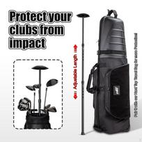 Durable Aluminum Golf Travel Bag Support Rod Club Protection Cover Stiff Arm