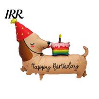 Outdoor Dachshund Balloon Dog Balloons Extra Large Oversized Inflatable for Sports Party Birthday Tailgate Game Day Decorations Indoor ruda
