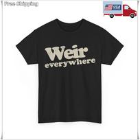 Official Bob Weir Shirt, Weir Everywhere Women Men T-Shirt M