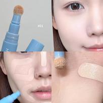 Herorange Concealer and Contouring Pen, Moisturizing and Lightweight, Covers Blemishes, Dual-Effect Highlight and Shadow, Creates a Three-Dimensional