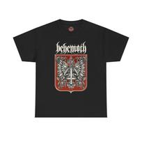Behemoth Coat of Arms Griffon Crest Death Metal Rock Band Unisex T-Shirt XL