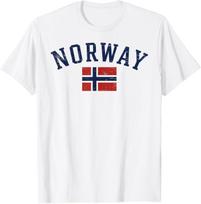 Norway Flag Norge HVA OM DET GÅR Norwegian Optimistic T-Shirt XXXL