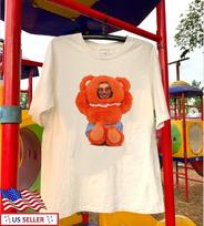 Aphex Twin Bear White Short Sleeve Cotton T shirt Men Women S-5XL KH13855 XXL red
