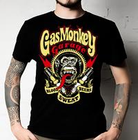 Gas Monkey Garage Official GMG Logo Fast N Loud Unisex T-Shirt XXL