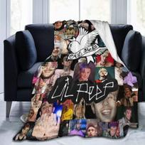 Lil Peep Love Fleece Throw Blanket for Couch Sofa Super Soft Cozy Luxury Bed Blanket Microfiber 120x150cm Size: 75*100cm, Weight: 230 GSM